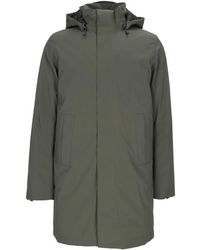 K-Way - Thomal Bonded Padded 3/4 Lunghezza - Lyst