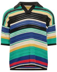 Laneus - Tops ,Veelkleurig ,Gebreide Polo - Lyst