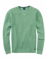 Olymp - Grüner Herren V-Ausschnitt Pullover - Lyst