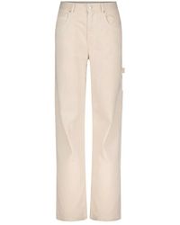Isabel Marant - Cargo Wide Leg Jeans Mit Taschen - Lyst