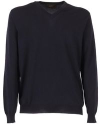 Slowear - V-Hals Trui - Lyst