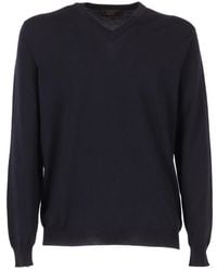 Slowear - V-Neck Knitwear - Lyst