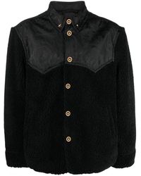 Versace - Jassen ,Zwart ,Zwarte Jassen - Lyst