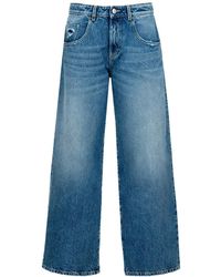 ICON DENIM - Weite bein tiefer bund jeans - Lyst
