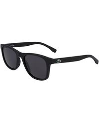 Lacoste - L884s sonnenbrille, schwarz/grau, größe 53/19/145 - Lyst