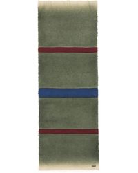 Faliero Sarti - Accessoires ,Groen ,Kasjmier Sciarpa Artigianale Sfumata - Lyst