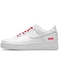 Nike - "supreme air force 1 low sneakers bianche" - Lyst