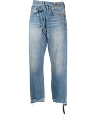 R13 - Jeans > straight jeans - Lyst