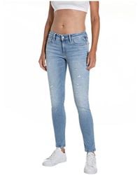 Replay - Skinny Fit Jeans - Lyst