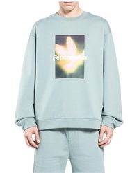 OAMC - Peacemaker Bird Crewneck Sage Jersey - Lyst