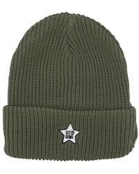 Huf - Geribbelde Visor Beanie Avocado Hoed - Lyst