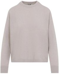 Max Mara - Truien & Vesten ,Roze ,Wol Nebbie Pullover - Lyst