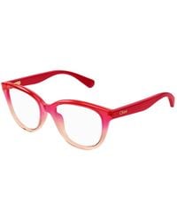Chloé - Accessoires ,Veelkleurig ,Cc 0021O Optisch Montuur - Lyst