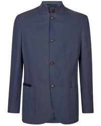 Eleventy - Giacca Collo - Lyst