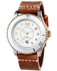 Ice-watch - Accessoires ,Bruin ,Ice-Heritage Horloge - Lyst