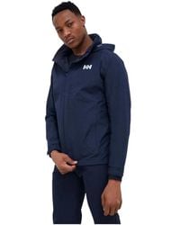 Helly Hansen - Fitness ,Blauw ,Polyester Dubliner Jacket - Lyst