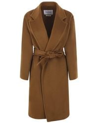 Max Mara - Belted Coat - Lyst