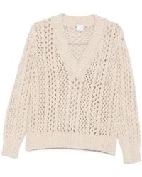 Eleventy - V-Neck Knitwear - Lyst