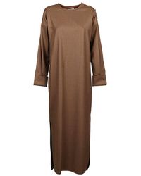 Max Mara Venusia Jurk - Bruin