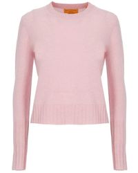 Guest In Residence - Shrunken Crewneck Trui - Lyst