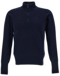 Drumohr - Half-Zip Turtleneck - Lyst