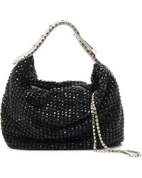 Gedebe - Schwarze mikrokristall jill tasche mit kette - Lyst