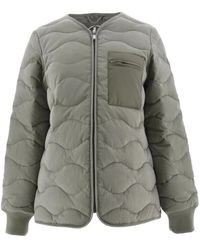 J.O.T.T - Alexia Elegant Golfpatroon Jas - Lyst