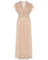 Alberta Ferretti - Kleedjes ,Roze ,Abito - Lyst