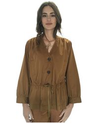 Forte Forte Drawstring Jacket - Bruin