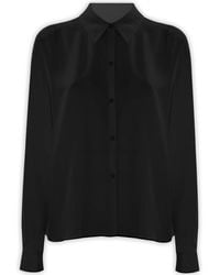 Kocca - Overhemden ,Zwart ,Lange Mouwen Button Up Shirt - Lyst