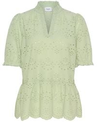 Saint Tropez - Overhemden ,Groen ,Geleksa Sz Blouse - Lyst
