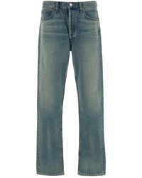 Agolde - Jeans ,Blauw ,Katoen 90's Straight Leg Jeans - Lyst