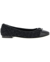 Tory Burch - Ballet Flats With Lurex Thread - Lyst