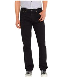 Levi's - Jeans ,Zwart ,Katoen Straight Jeans - Lyst