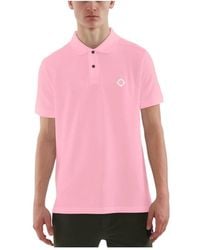 Ma Strum - Tops ,Roze ,Katoen Ss Pique Polo - Lyst