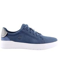 Timberland - Schoenen ,Blauw ,Denim Donker Denim Casual Sneakers - Lyst