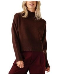 Suncoo - Truien & Vesten ,Bruin ,Wol Pinto Sweater - Lyst
