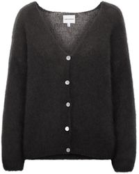 American Dreams - Truien & Vesten ,Zwart ,Wol Cornelia Ls Cardigan - Lyst