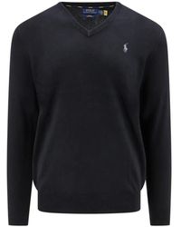 Polo Ralph Lauren - Knitwear > v-neck knitwear - Lyst