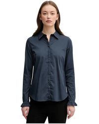 Mos Mosh - Mattie Blouse Met Rucheskraag - Lyst