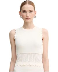 GAUDI - Tops ,Mouwloze Top - Lyst
