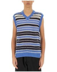 Marni - V-Neck Knitwear - Lyst