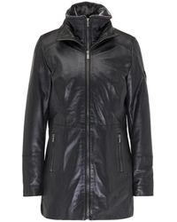 carlo colucci - Lange Donatella Lederjacke - Lyst