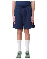 MSGM - Casual Schwarze Shorts Für Männer - Lyst