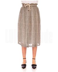 Alpha Studio - Midi Skirts - Lyst