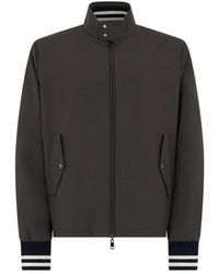 Moncler - Jassen ,Bruin ,Katoen Prieure Reversible Gewatteerd Bomberjack - Lyst
