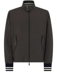 Moncler - Jassen ,Bruin ,Katoen Prieure Reversible Gewatteerd Bomberjack - Lyst