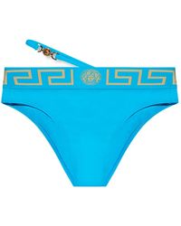 Versace - Ondergoed ,Blauw ,Bikini Broekje - Lyst