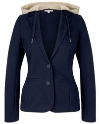 Tom Tailor - Blauer Damen Blazer Stilvolles Design - Lyst