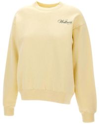 Sporty & Rich - Hoodies & Sweatvesten ,Geel ,Katoen Avenue Crewneck - Lyst